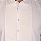 White Tooth head Quiltted Shirt