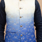 Blue Ombre Nehru Jacket