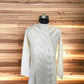 Ivory Chivron Kurta